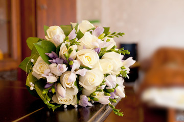 Beautiful bride's bouquet