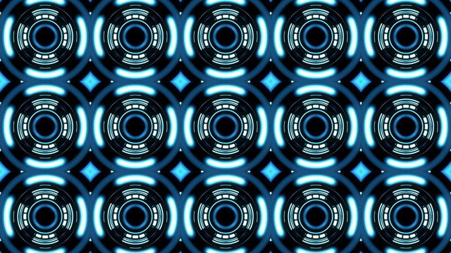VJ Visuals with Psychedelic Patterns