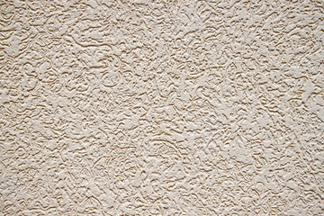 colored plaster relief