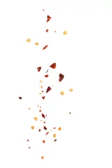 Gardinen Chilischoten Sifting chili pepper's flakes  © Natasha Breen