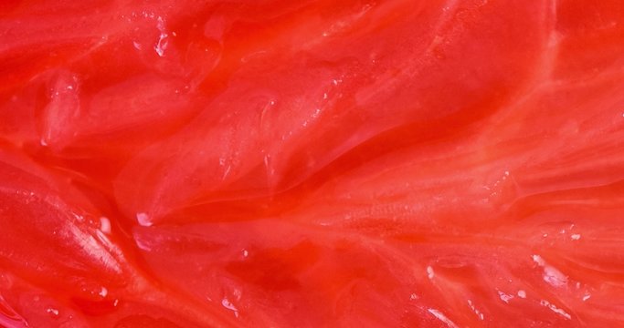 Blood Orange Slice Macro Details