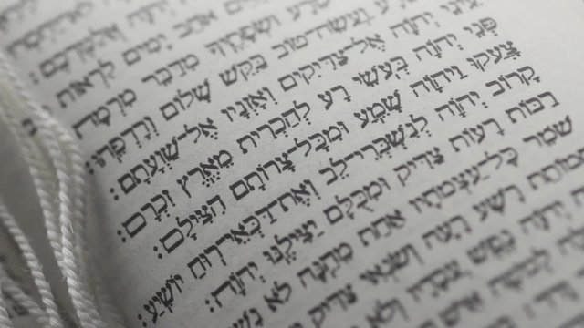 Hebrew from the Torah Bible