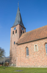 Fototapeta premium Medieval Petrus church in the center of Leens