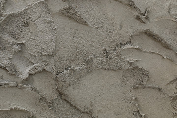 Whitewashed cement for pattern