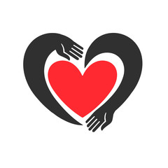 hands forming a heart symbol