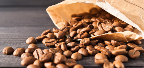 Roasted coffee beans