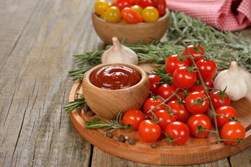 Tomato sauce with spices