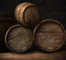 background of barrel