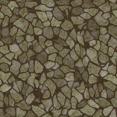 Naklejka premium Ground texture generated. Seamless pattern.