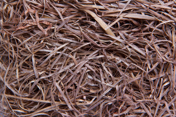 texture of dry straw color