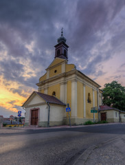 Naklejka premium monumentale kerk in Esztergom, Hongarije