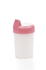 Children's mug on the white background