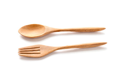 wooden Spoon isolated