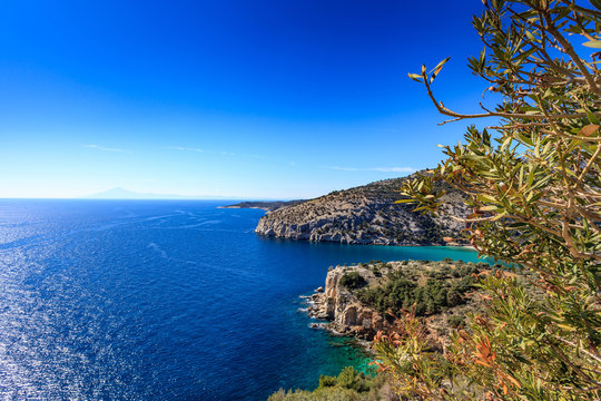 Traveling in Beautiful and undiscovered Thassos, Greece