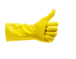 Gummihandschuh