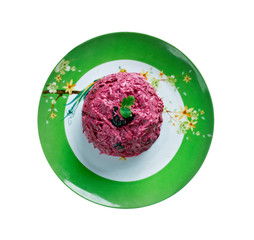 beet salad with prunes