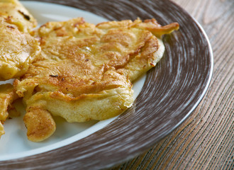 cod pancake like fritters