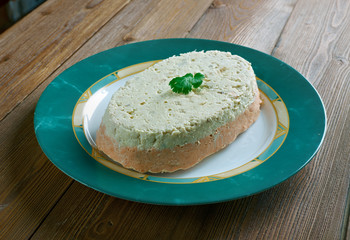 Codfish and Salmon Terrine