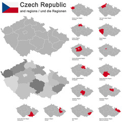 country Czech Republic and regions