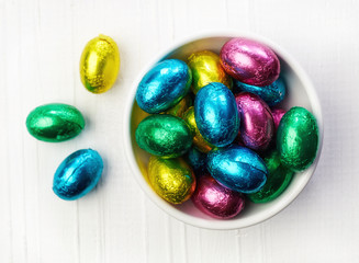 Chocolate eggs