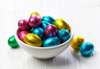 Chocolate eggs