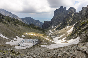 Dolinka Lodowa i Lodowy Stawek-najwyżej położony stały staw w Tatrach