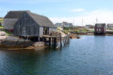 Old Houses in Peggy's Cove