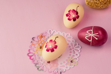 Chocolate easter eggs.