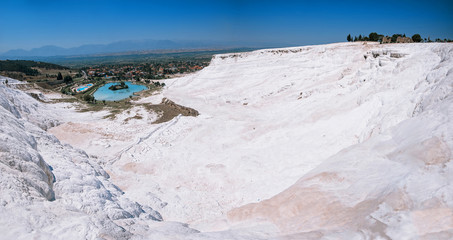 Panoramic view of Pammukale