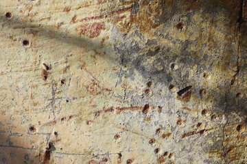 abstract wall close up