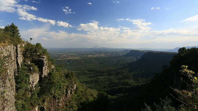 Republic of South Africa - Mpumalanga province. God's Window - spectacular view over South Africa's Lowveld