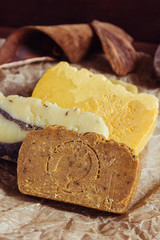 Handmade natural soap