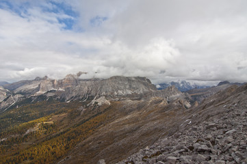 Dolomites, Italy. / The Dolomites  are a mountain range located in northeastern Italy.