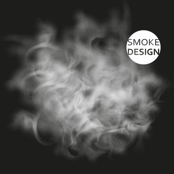 Abstract smoke texture template. Steam, cloud. Realistic Texture