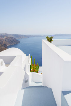 Beautiful view in Oia, Santorini, Greece