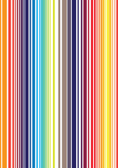 Obraz premium Seamless bright full color stripe pattern. Vector illustration f