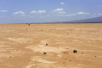 Foto auf Acrylglas Trockene Landschaft in der Danakil-Wüste-Äthiopien. 0188 © rweisswald