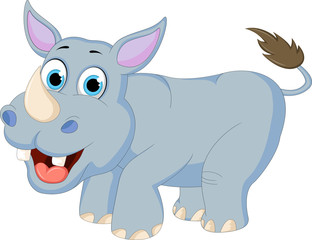 Cartoon rhino