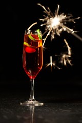 cocktail party drinking