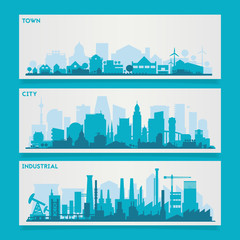 City Skyline Sets