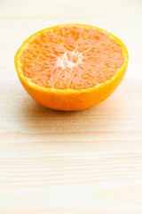 Orange slice for healthy food