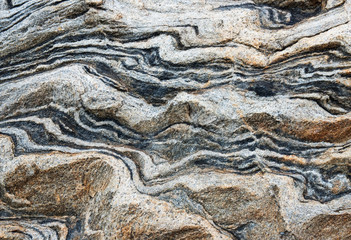 Photo of flat Interesting natural stone background, texture