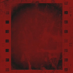 Naklejka premium grunge film strip background