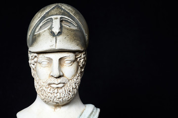 Fototapeta na wymiar Pericles was Ancient Greek statesman, orator 