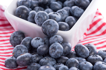 Fresh blueberries