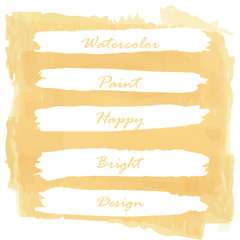 Light orange yellow love pastel background in vintage summer