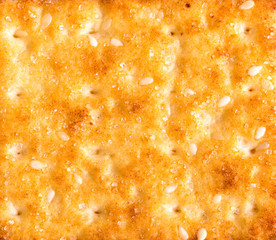 texture  cookies with sesame seeds