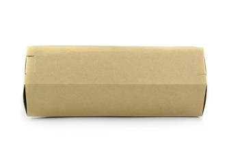 Paper box isolated on white background