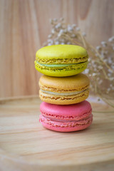 Colorful Macaron or Macaroon