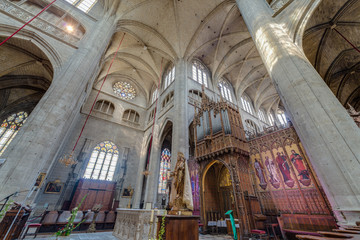 Fototapeta na wymiar Sainte Marie Church in Gers, Southern France.